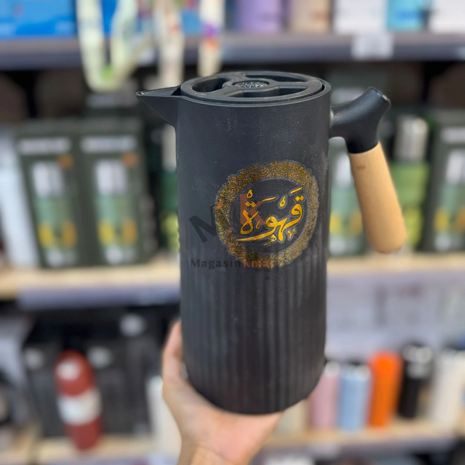 Thermos à café 1L en plastique – Gardez vos boissons chaudes ou froides longtemps