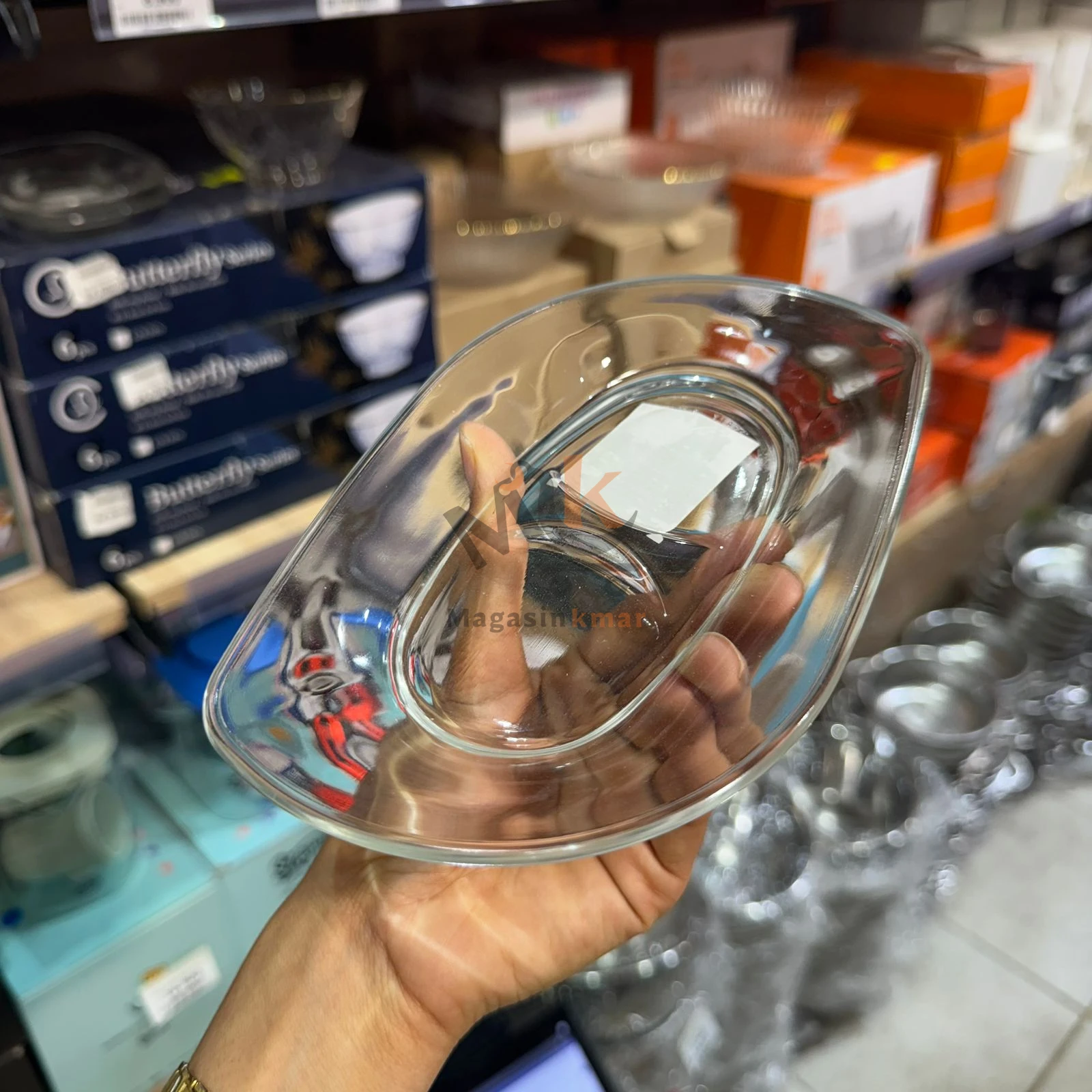 Ravier en verre Smack Pisa