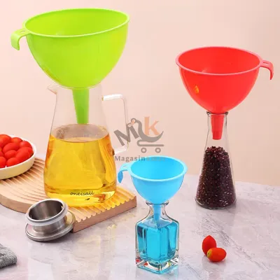 Entonnoir en plastique alimentaire– Accessoire pratique pour transvaser liquides