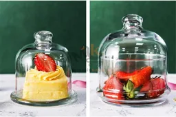 Cloche/Bol avec couvercle en verre_200ml