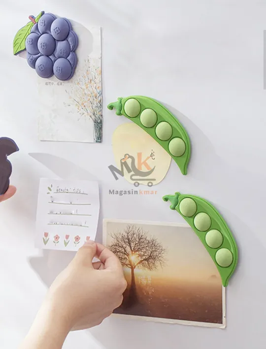 Petits magnette pois magnétiques en plastique