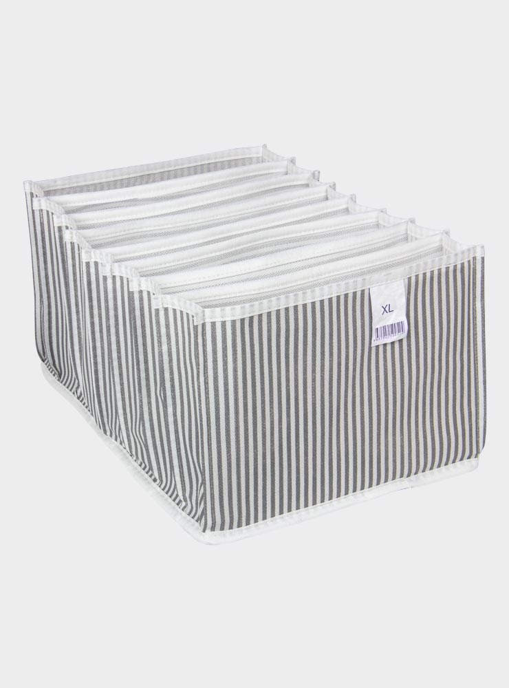 Organisateur de vêtements en tissu à 8 compartiments – XL