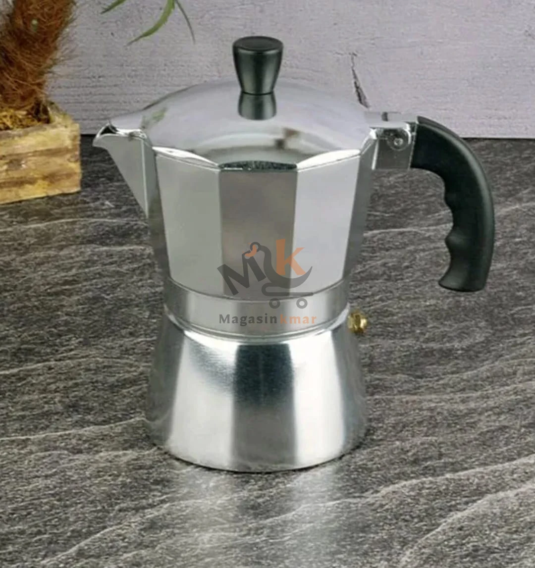 Cafetière Silvère en inox – 9 tasses