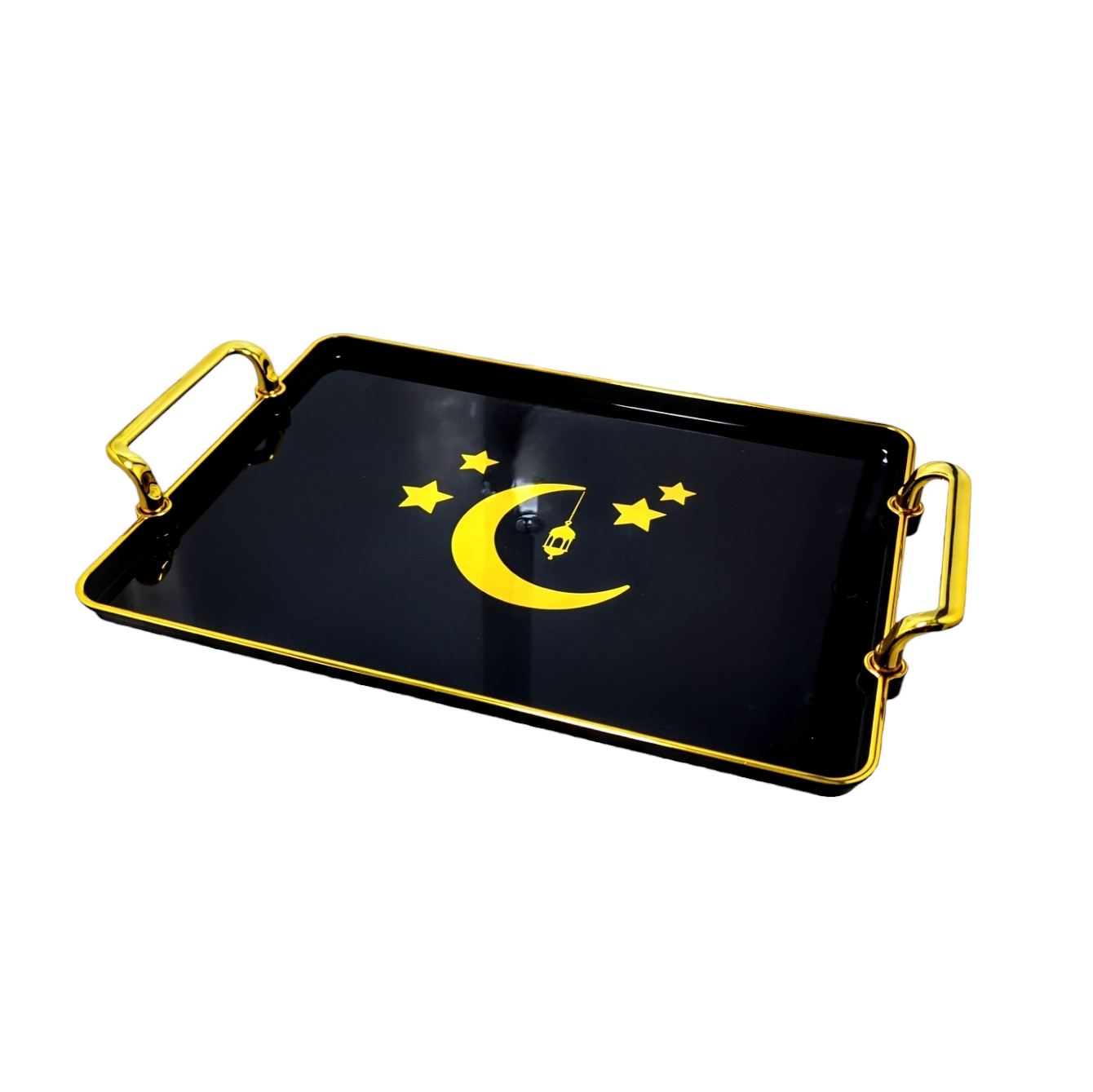 Plateau rectangulaire en plexi fond ramadan_ PM