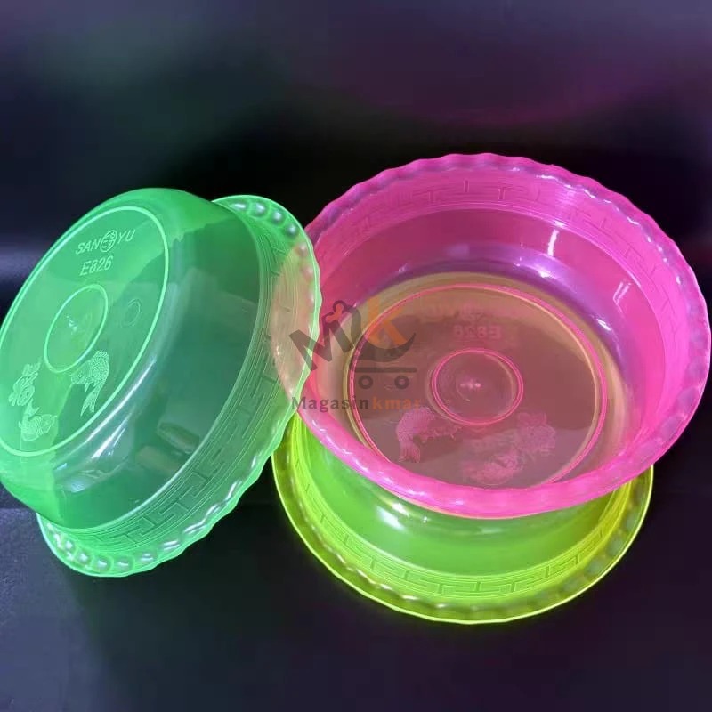 Saladier rond en plastique 6 litres