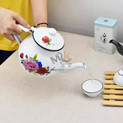 Théière en métal 14 cm – Petite théière pratique pour thé et infusion