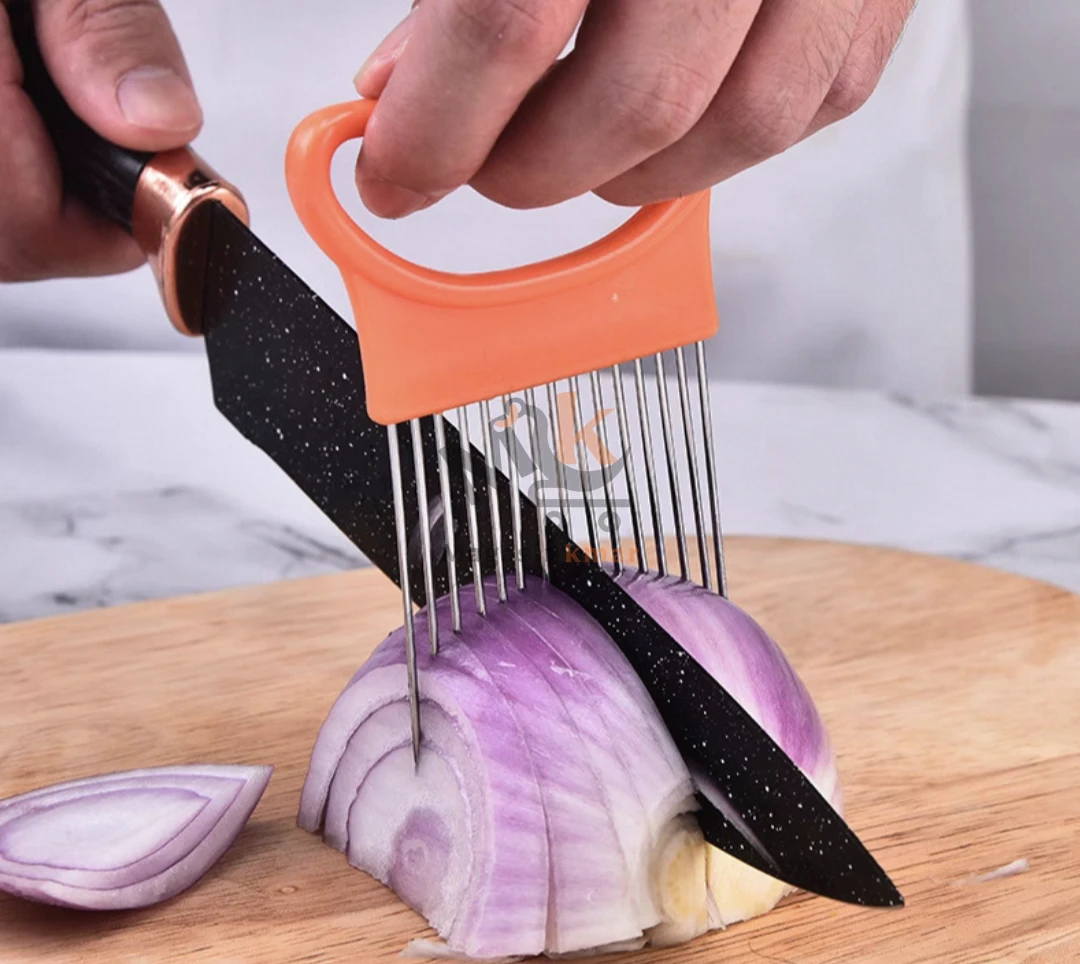 Trancheuse onion en acier inoxydable