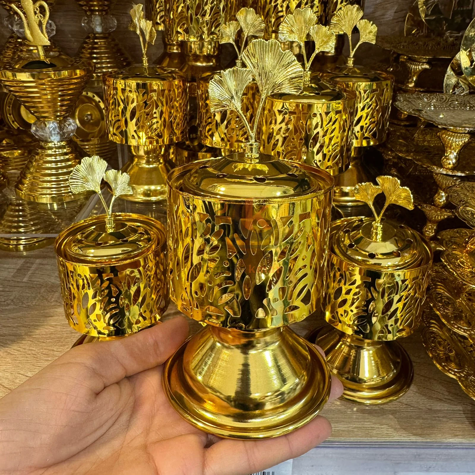 Mabkhra en métal – Brûleur d’encens traditionnel