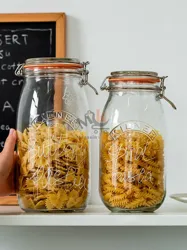 Bocal hermétique en verre