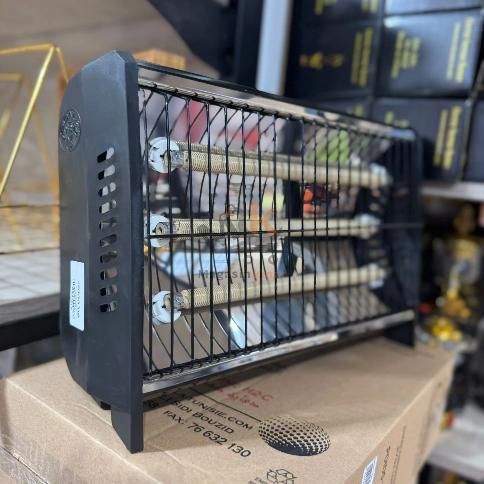 Chauffage électrique GM en plastique – Compact et efficace pour l’hiver