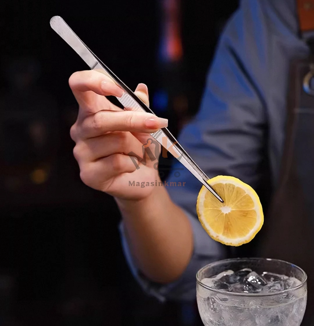 Pince de cuisine en acier inoxydable – 30 cm – Pratique et résistante