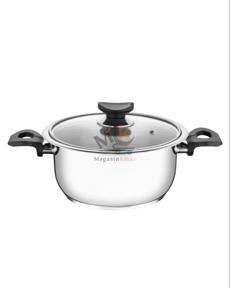 Tem Faitout Inox 18/10 -20cm- Modèle ELIOS