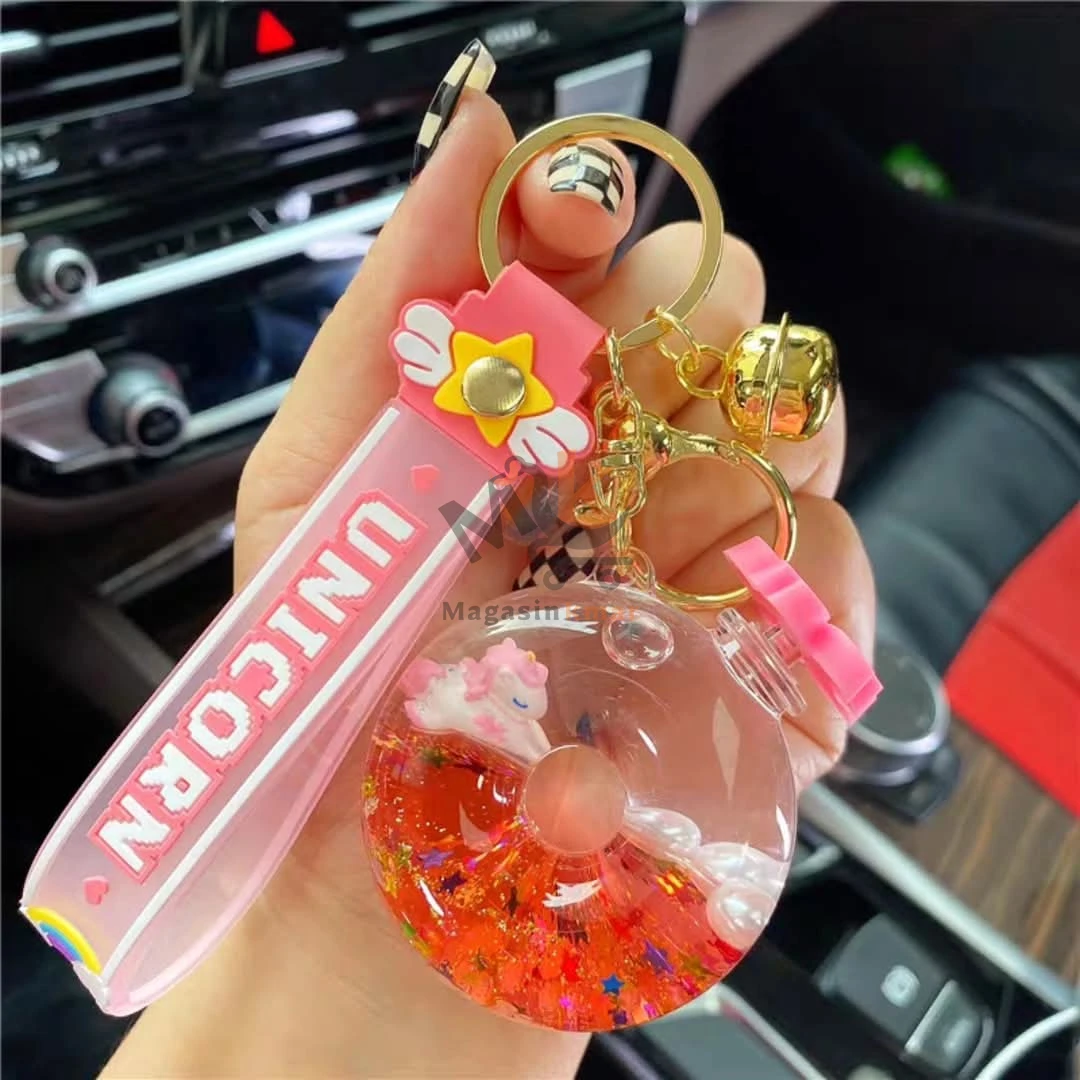 Porte clé en plastique