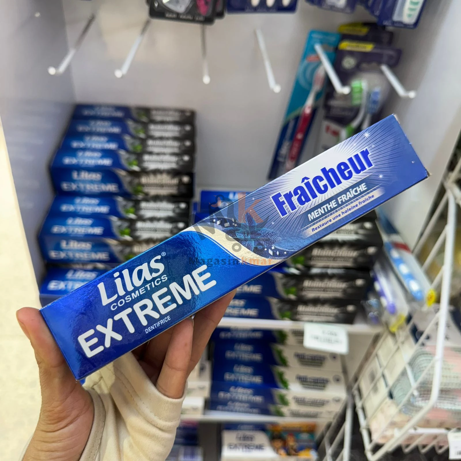 Dentifrice blanchissant Lilas Menthe fraiche