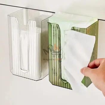 Porte papier murale en plastique