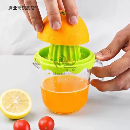 Presse-agrumes gradué en plexi 300 ml – Extracteur pratique pour citron et orange