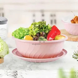 Bassine avec couvercle en plastique 8l