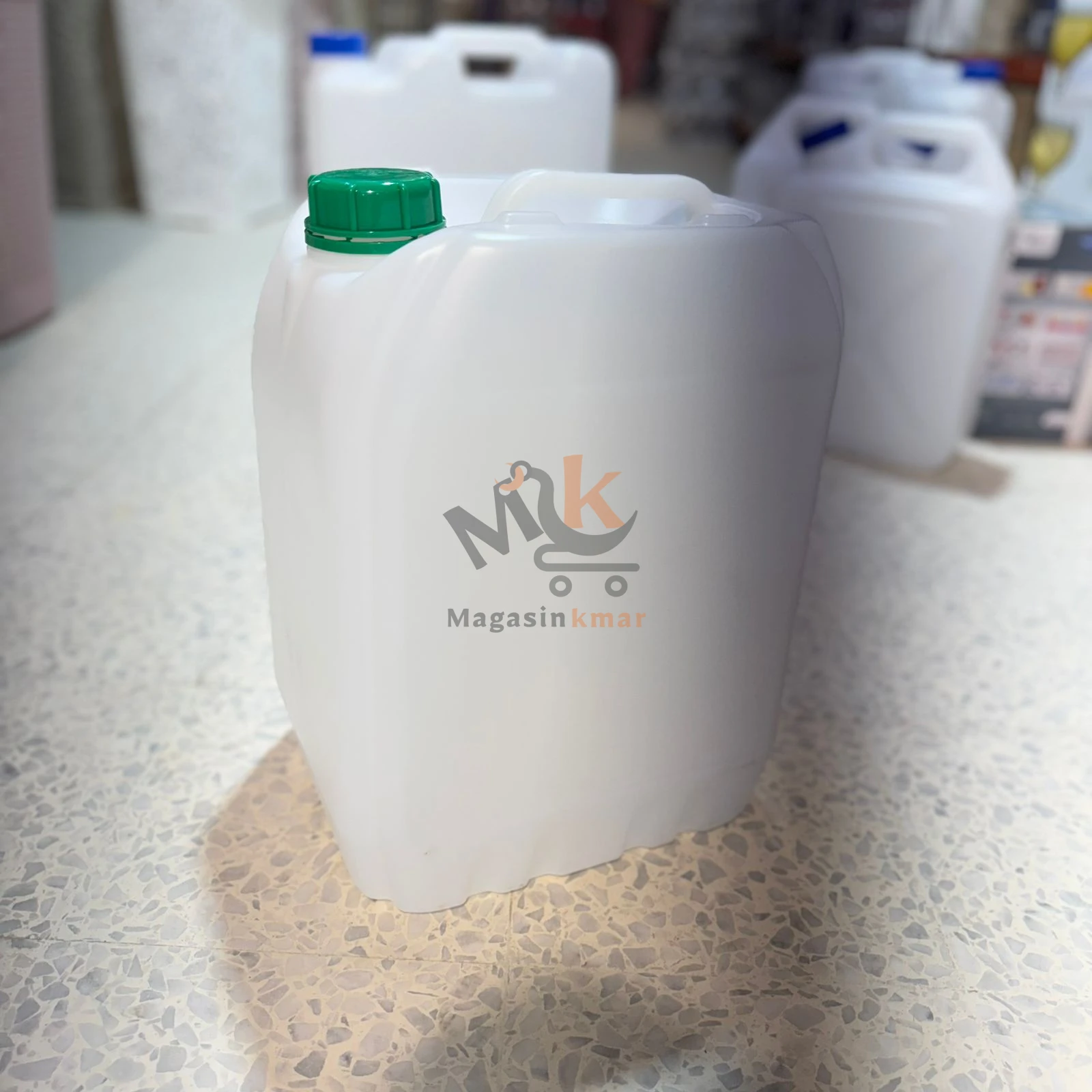 Bidon en plastique 20L – réservoir solide pour eau, huile ou liquide