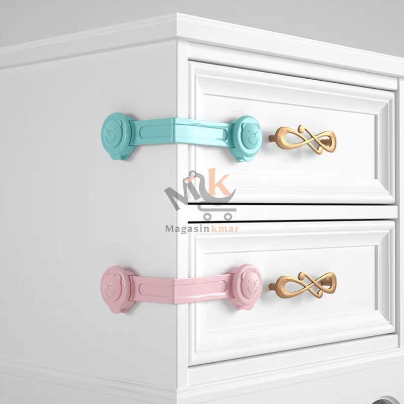 Lot de 4 bloque-portes en plastique – Antidérapants et robustes