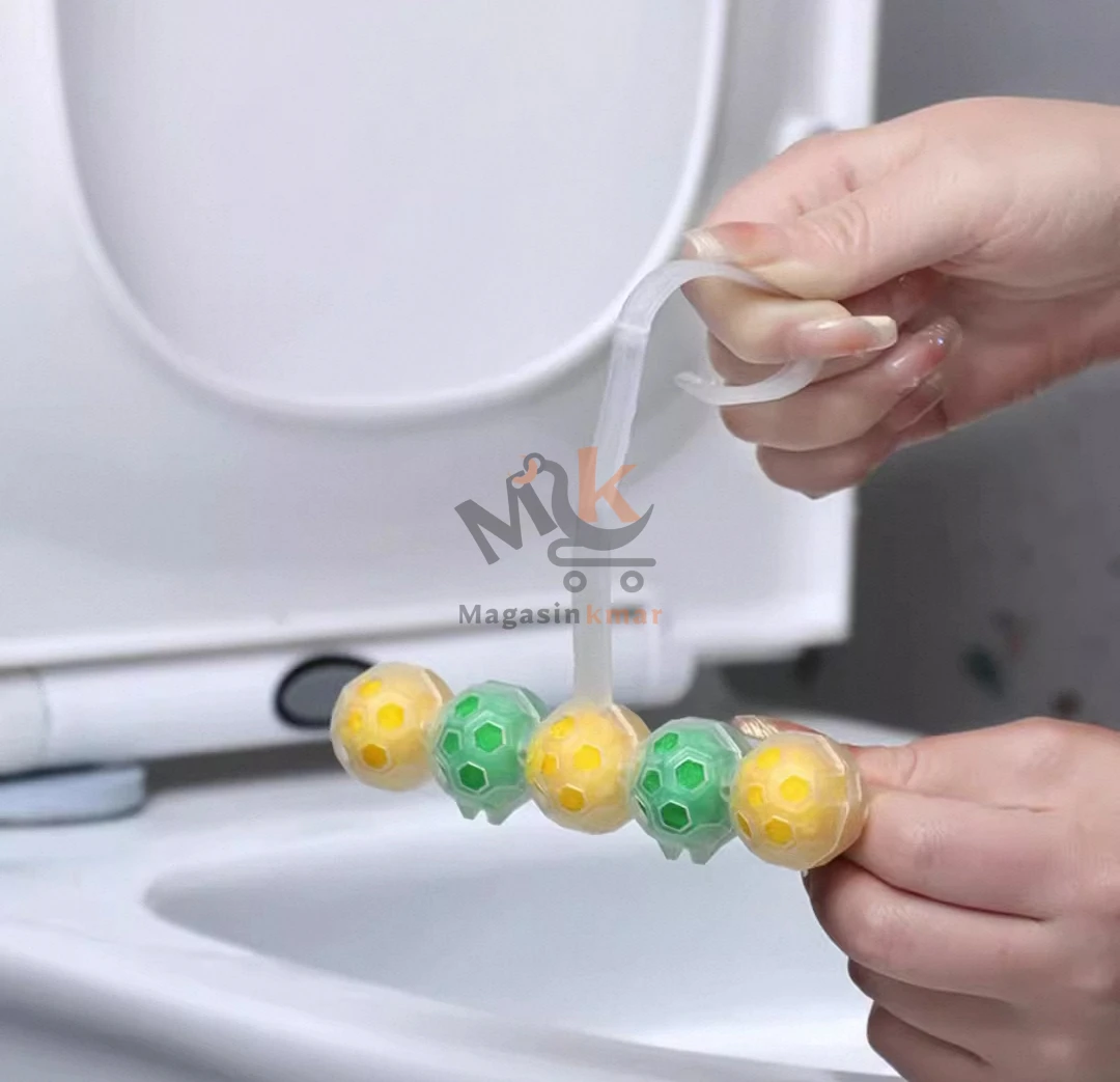 Bloc WC Aquajex – Désodorisant et nettoyant pour toilettes, solution hygiénique et parfumée