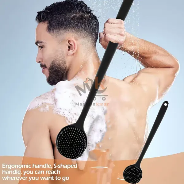 Brosse de bain en silicone