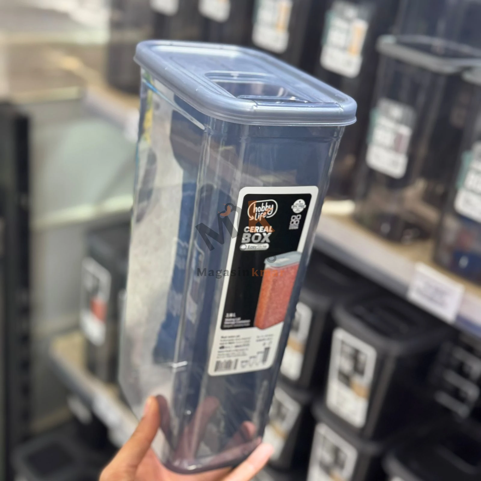 Boîte de rangement alimentaire 3,16 L en plastique – Conteneur pratique