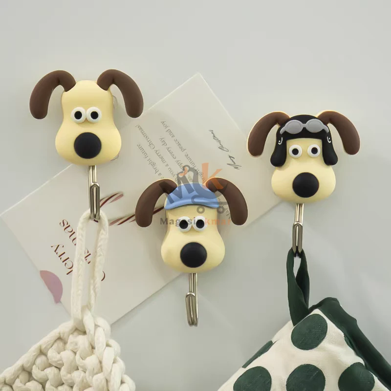 Crochet mural vêtements et serviettes – Plastique et métal, 10 cm