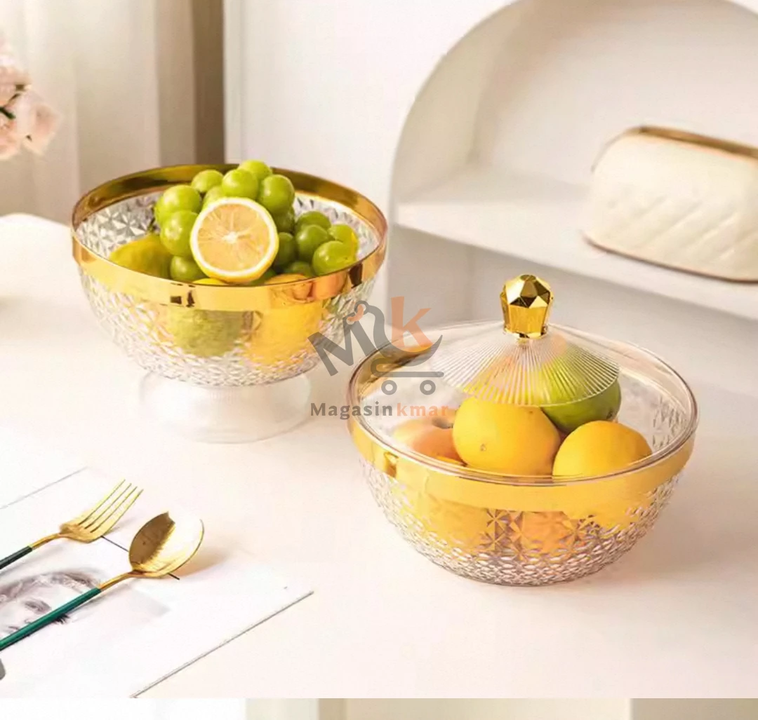 Bonbonnière carrée en plexi avec couvercle – Élégante et décorative