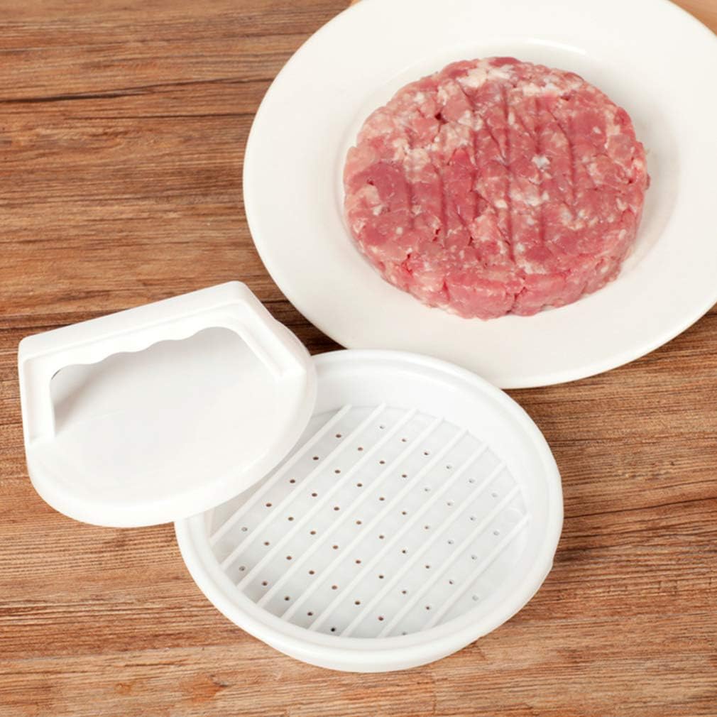 Presse à hamburger ronde en plastique