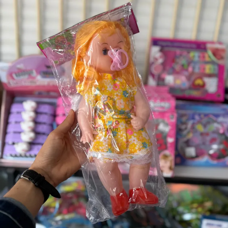 Poupée bébé avec sucette 32 cm