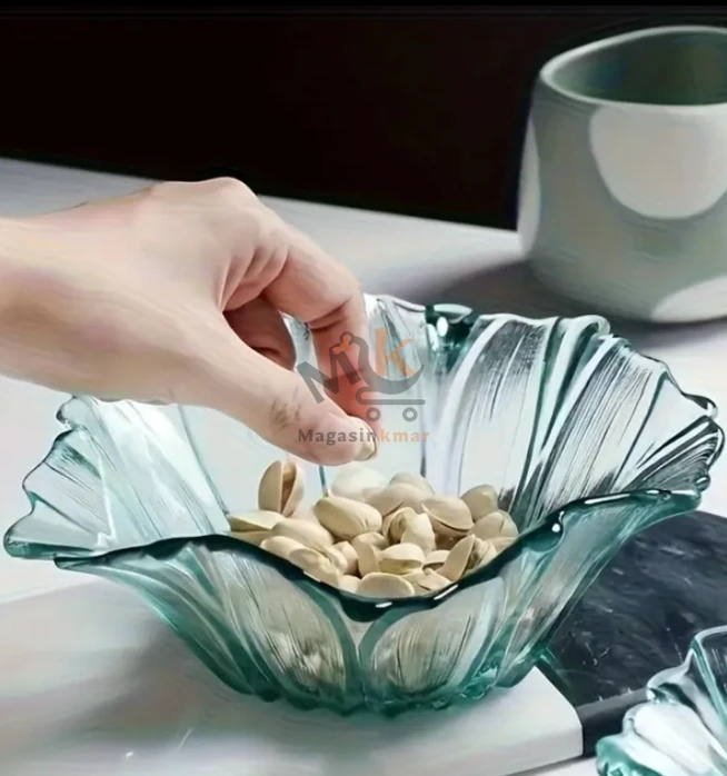 Set de 2 bols en verre – Design simple et élégant pour table et cuisine