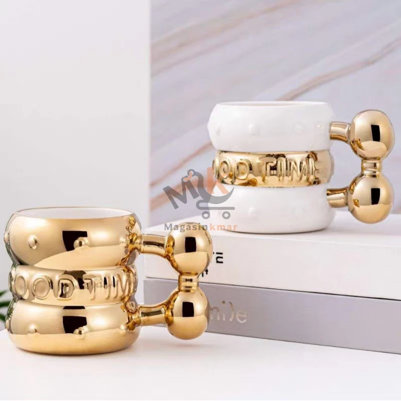 Chop en céramique en Doré