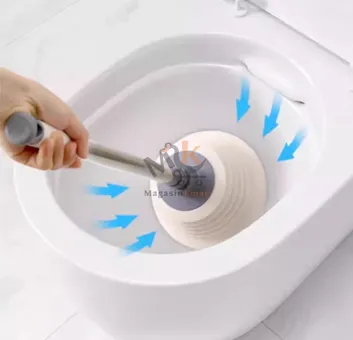 Ventouse de nettoyage avec manche 26 cm – Accessoire pratique pour salle de bain et cuisine