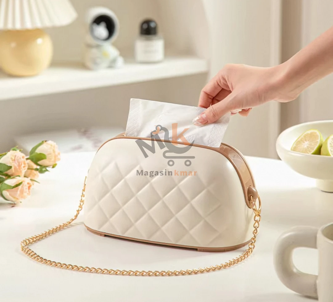 Porte papier décoratif en forme de sac - Rangement pratique