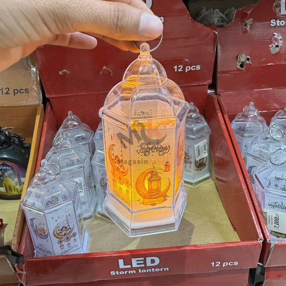 Fanous Ramadan en Plastique Lumineux