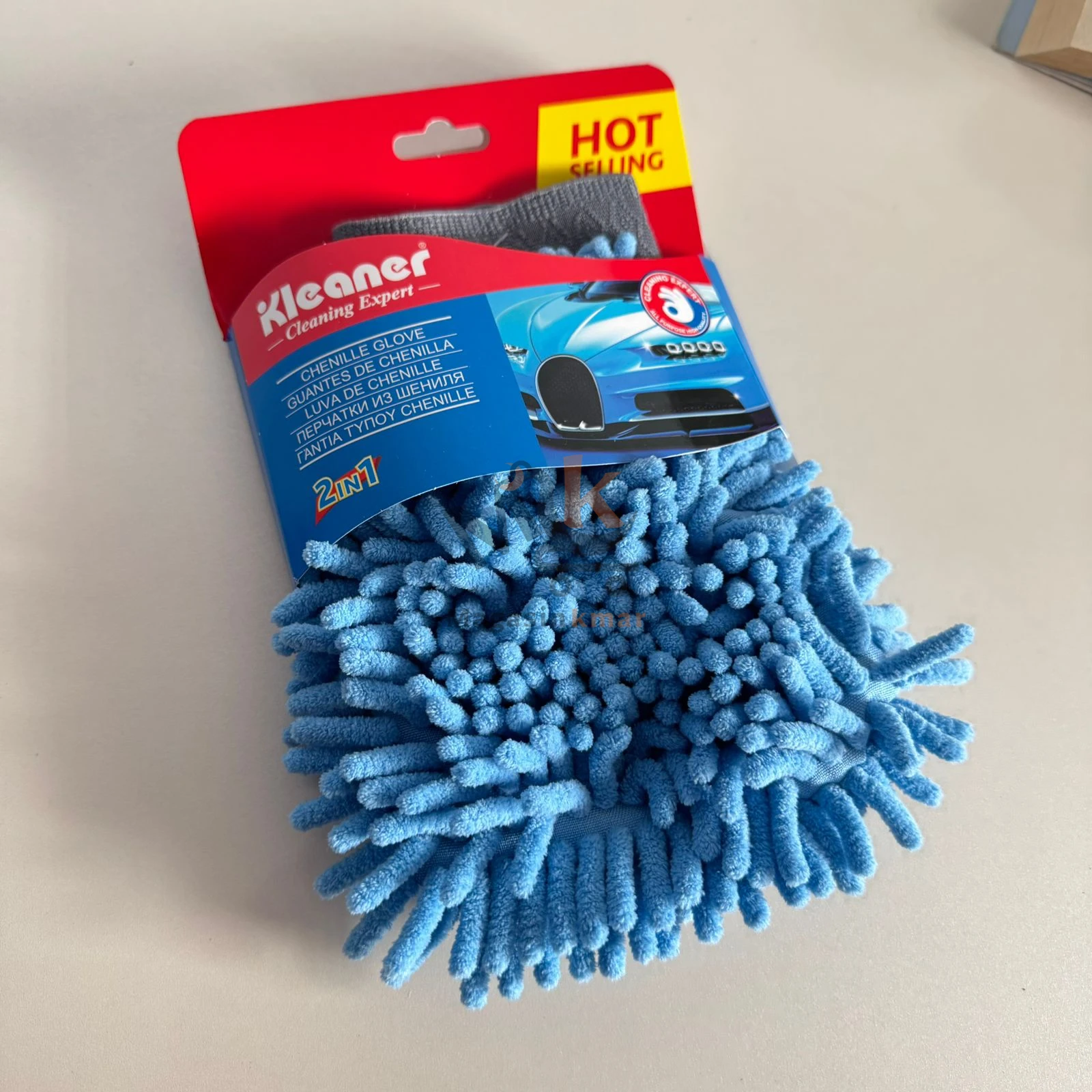 Gant à poussière 2en1