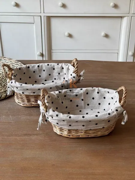 Panier de rangement en tissu – Format carré pratique et décoratif