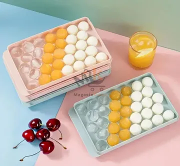 Moule à glaçons en plastique alimentaire sans BPA – Bac pratique congélateur