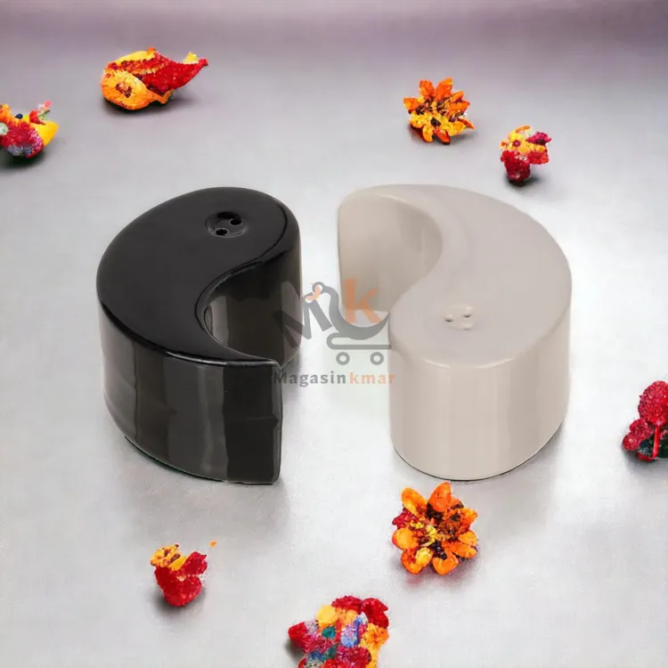 Salière décorative en céramique 6 cm