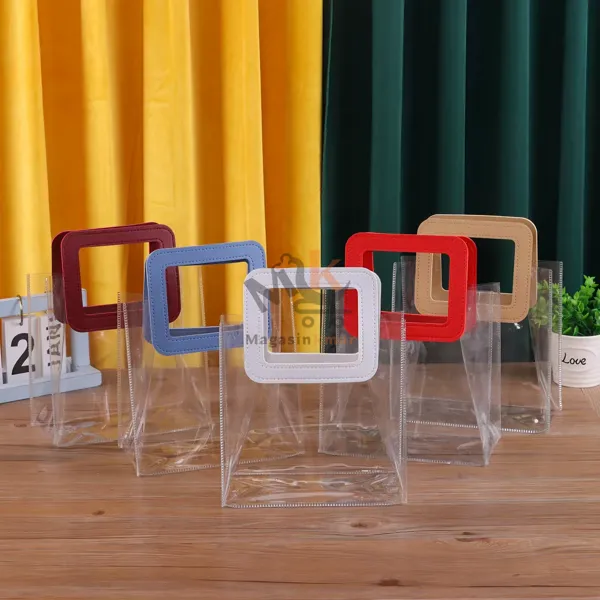 Sac Cadeau en Plastique 32 x 22 x 12 cm