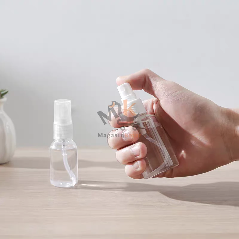 Bouteille spray vide 50 ml en plastique – Rechargeable et pratique