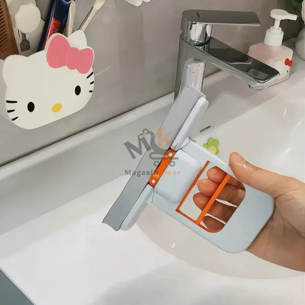 Mini mop en plastique – 15 cm – Nettoyage rapide et pratique