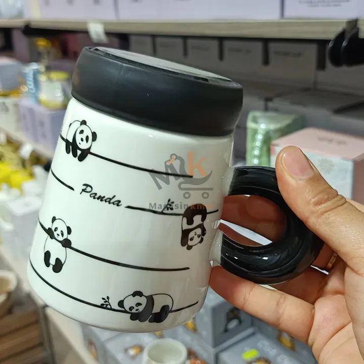 Chope Panda en céramique 400 ml