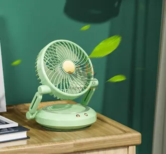 Mini ventilateur LED portable rechargeable pliable