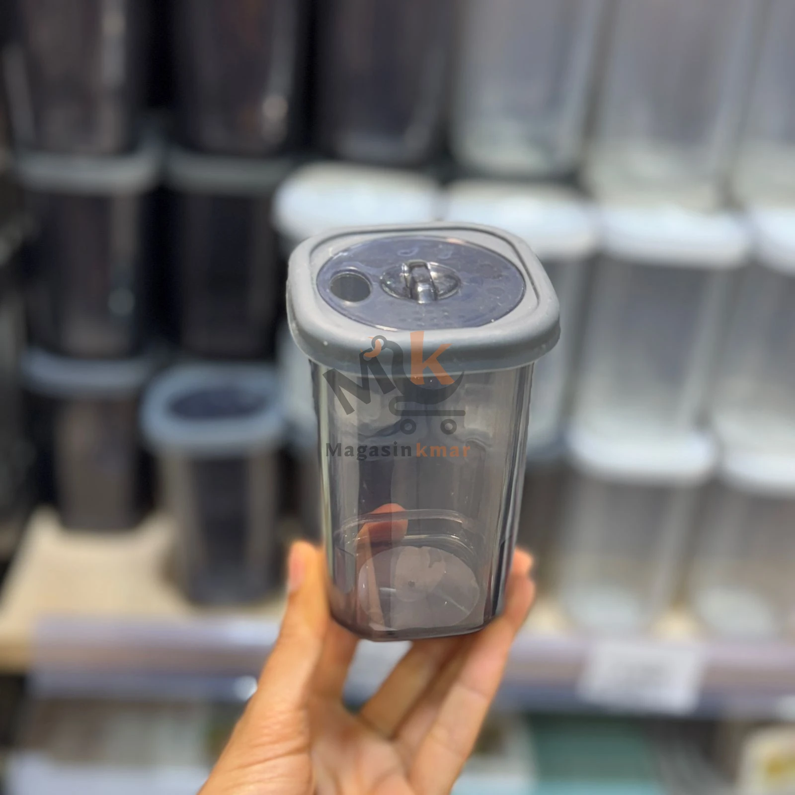 Salière alimentaire en plastique 350 ml – Boîte à sel pratique