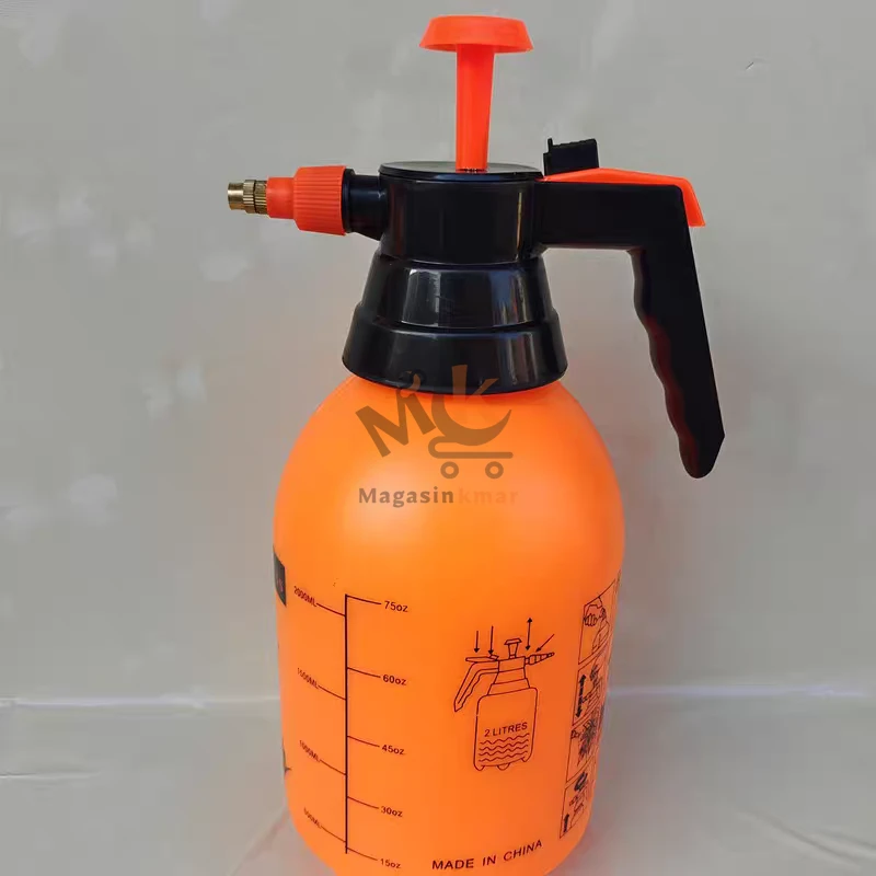 Pulvérisateur manuel 2L en plastique – Idéal jardin, nettoyage et arrosage