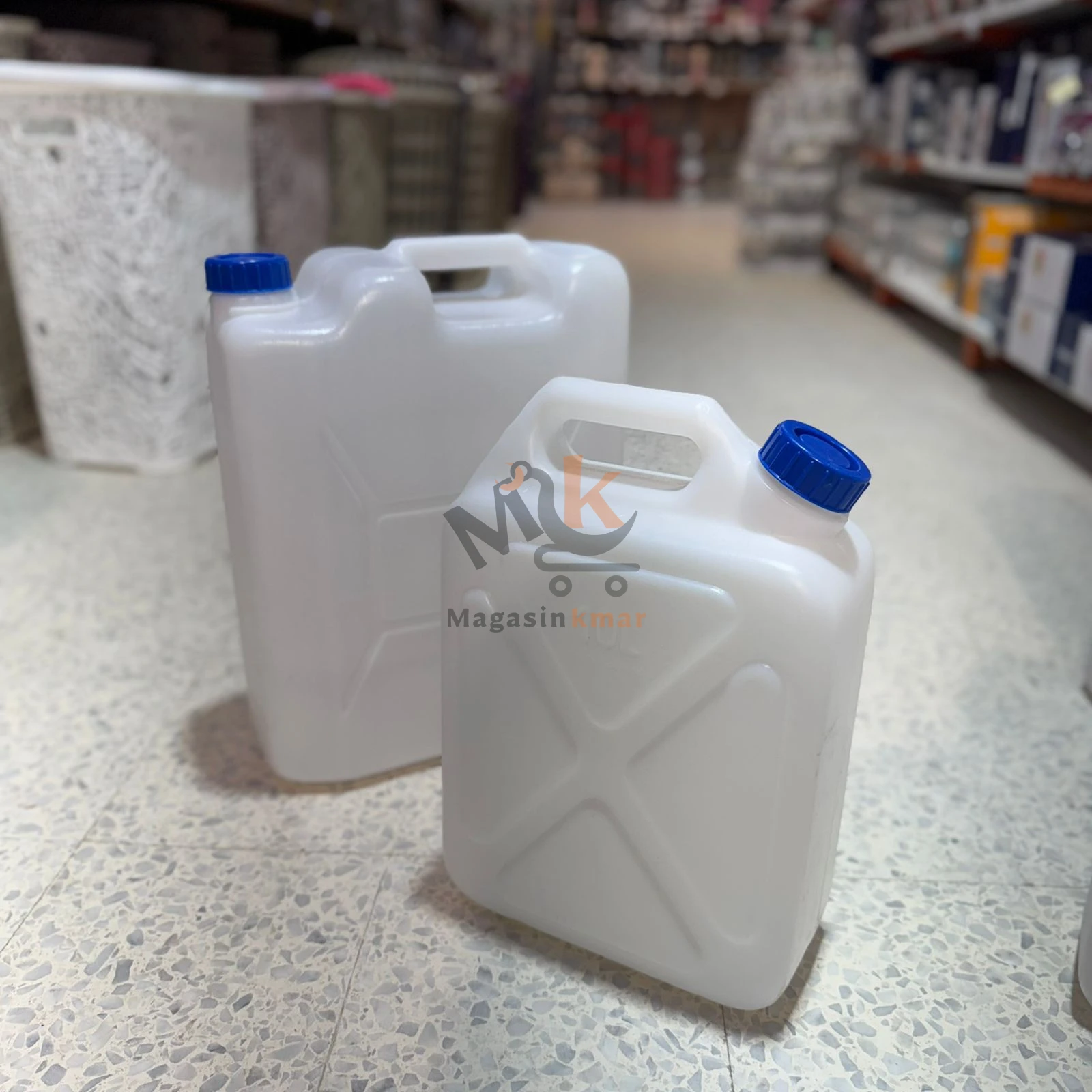 Bidon en plastique 20L – Réservoir solide pour eau, huile ou liquide