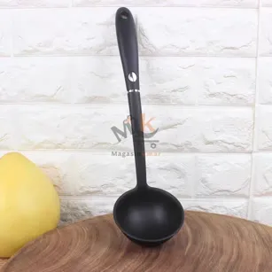 Cuillère de cuisine en silicone – 29 cm – Résistante et anti-rayures
