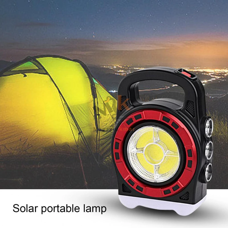 Lampe solaire rechargeable portable 20W
