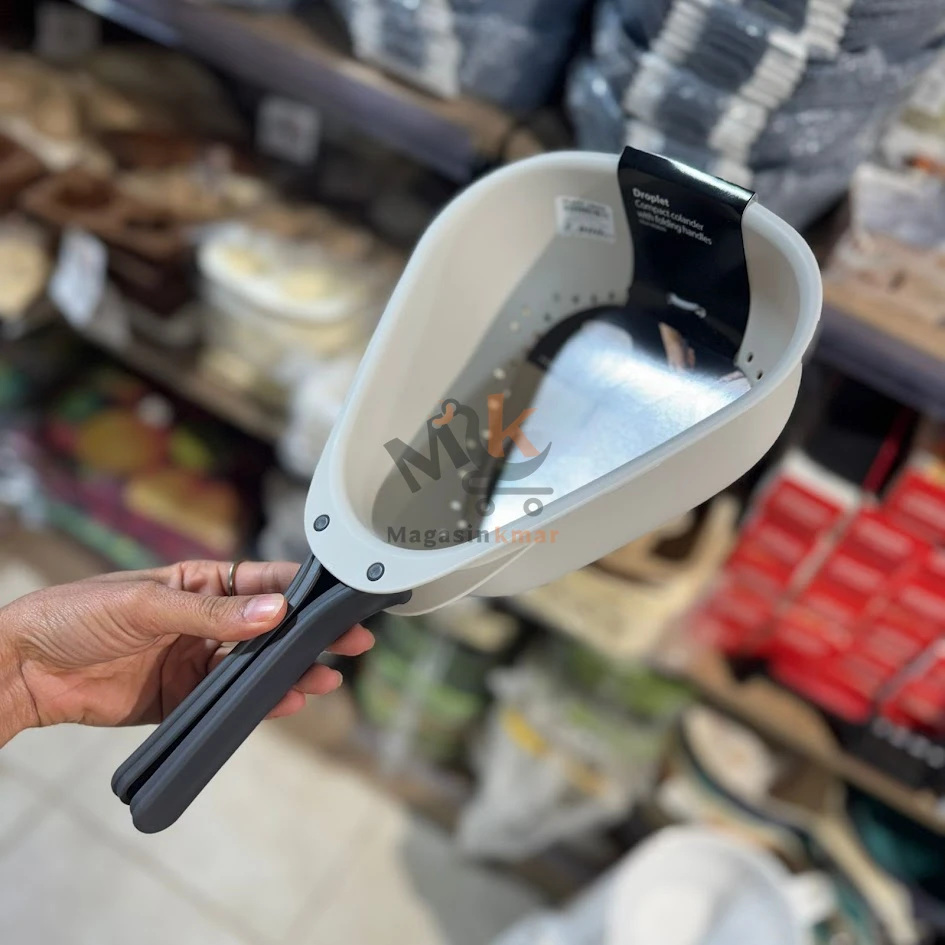 Passoire avec poignée en plastique – 23 cm – Pratique pour cuisine